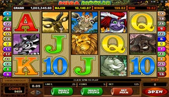 New game review of Mega Moolah Progressive video slot