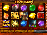 New game review of Hot Gems video slot 